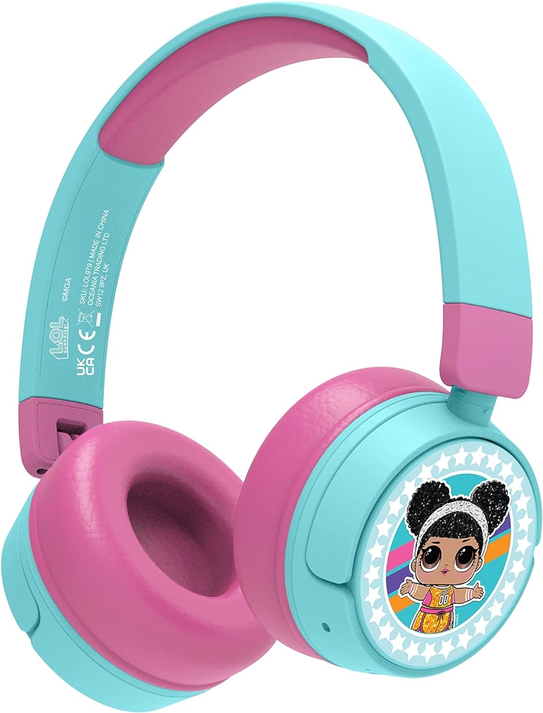 OTL LOL979 LOL Surprise Kids Wireless Headphones Teal/Rose