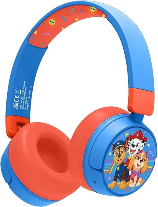 OTL PAW981 Paw Patrol Wireless Headphones Red/Blue