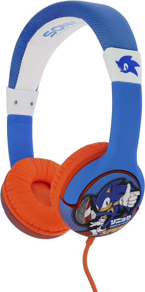 OTL SH0911 Children’s Wired Sonic The Hedgehog Headphones Blue