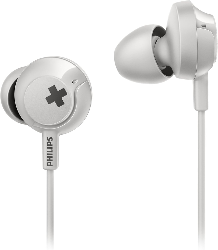 Philips SHE4305WT/00 In-Ear Wired Headphones White