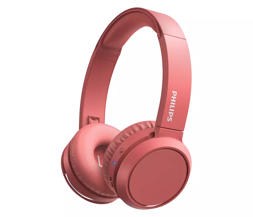 Philips TAH4205RD/00 On-Ear Wireless Headphones Red