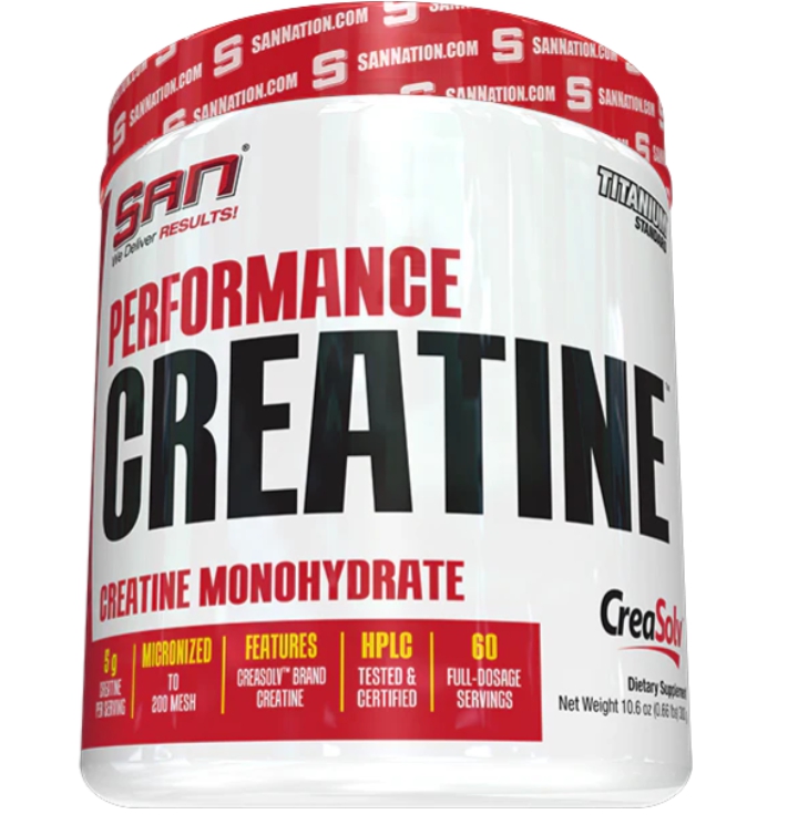 SAN Nutrition, კრეატინი, 300 გრ, PERFORMANCE CREATINE