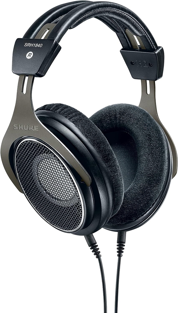 Shure SRH1840-BK Premium Open-Back Headphones Black