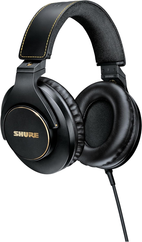 Shure SRH840A-EFS Professional Monitoring Headphones Black