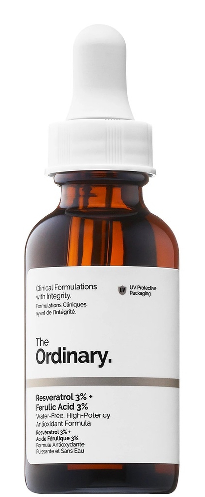 The Ordinary Resveratrol 3% + Ferulic Acid 3% სახის შრატი 30 მლ
