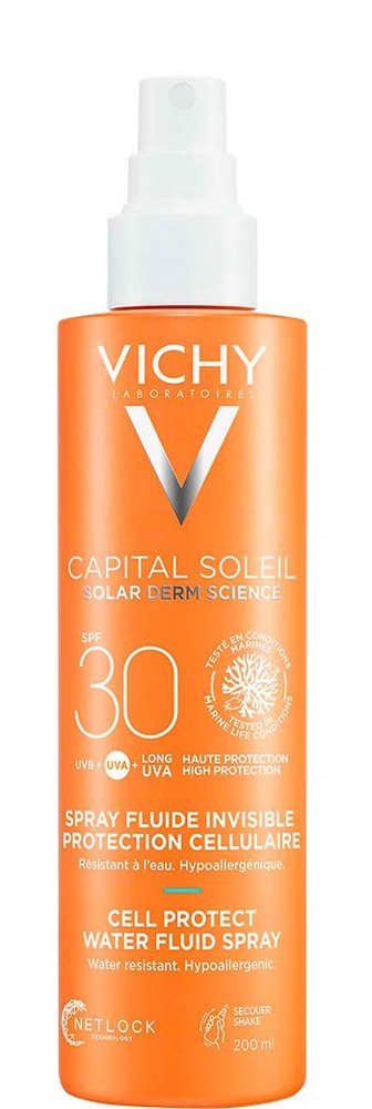 Vichy Capital Soleil მზისგან დამცავი სპრეი SPF 30 200 მლ