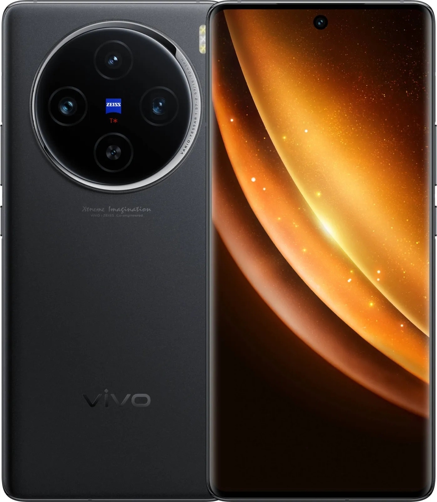 Vivo X100 16 GB 512 GB Asteroid Black