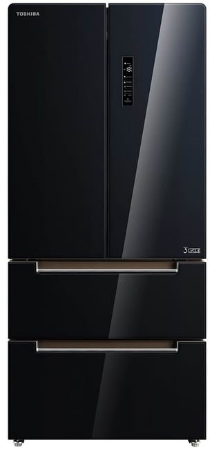 მაცივარი Toshiba GR-RF532WE-PGJ(22) Refrigerator Black