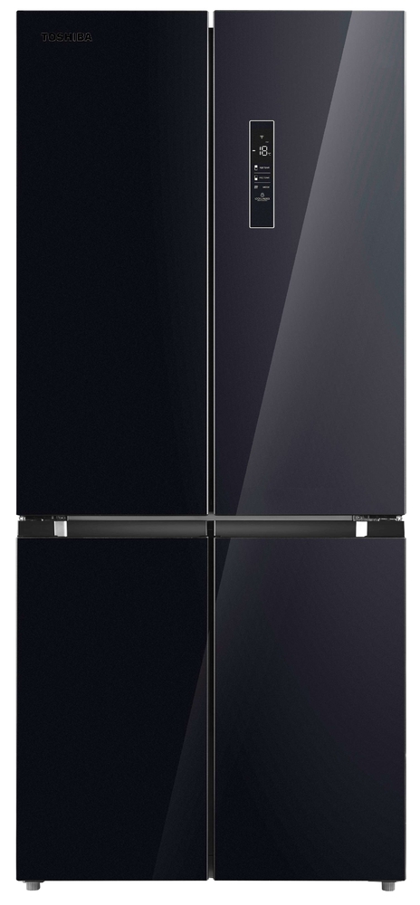 მაცივარი Toshiba GR-RF610WE-PGS(22) Refrigerator Black