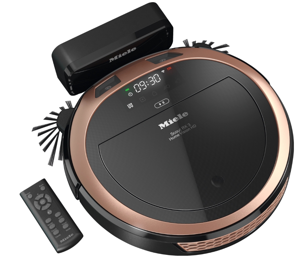 რობოტი მტვერსასრუტი Miele Scout RX3 Home Vision Robot Vacuum Cleaner Rose Gold