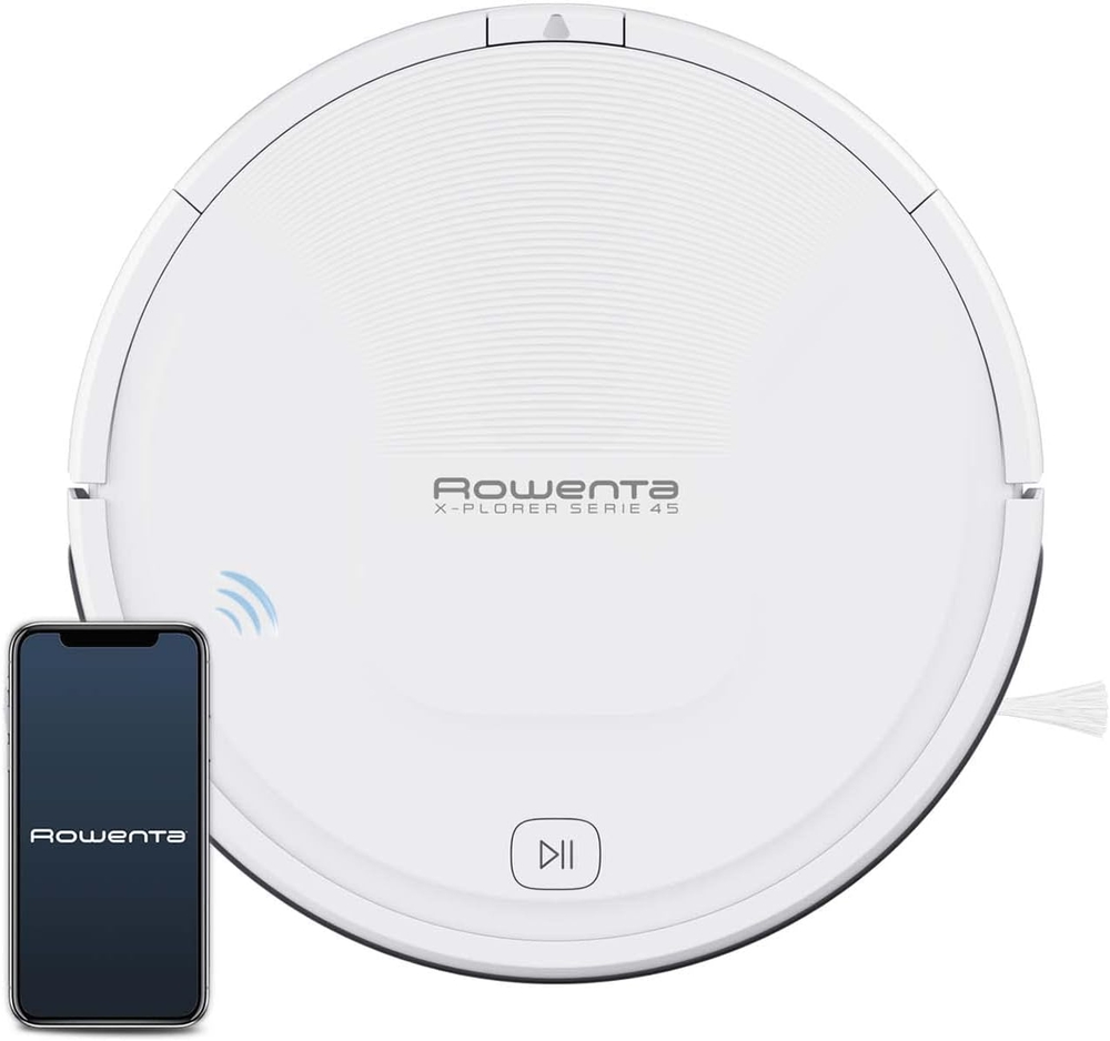 რობოტი მტვერსასრუტი Rowenta RR8227WH Serie 45 Robot Vacuum Cleaner White