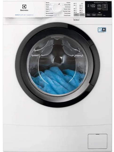 სარეცხი მანქანა Electrolux EW6S4R27BI Washing Machine White