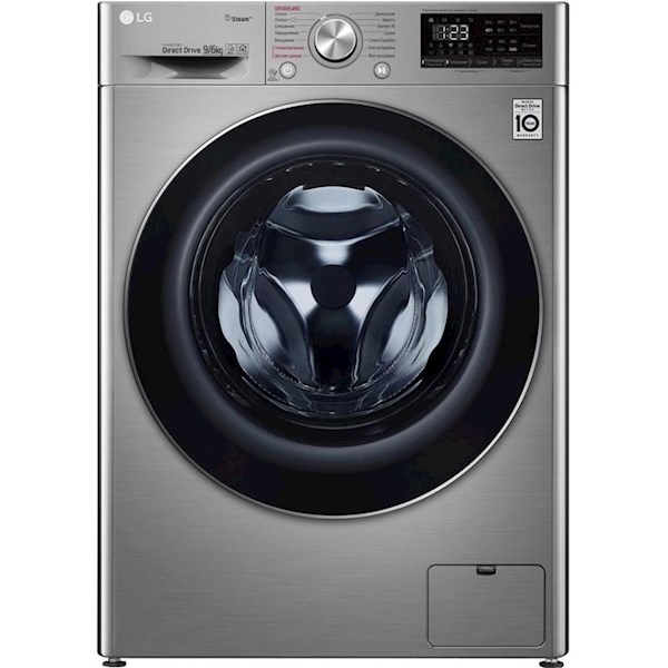 სარეცხი მანქანა LG F4V5VG2S.ASSPCOM Washing Machine Silver