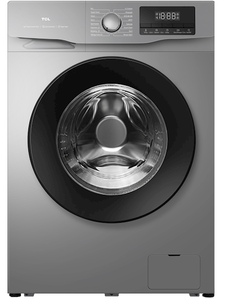 სარეცხი მანქანა TCL P606FLG Washing Machine Silver