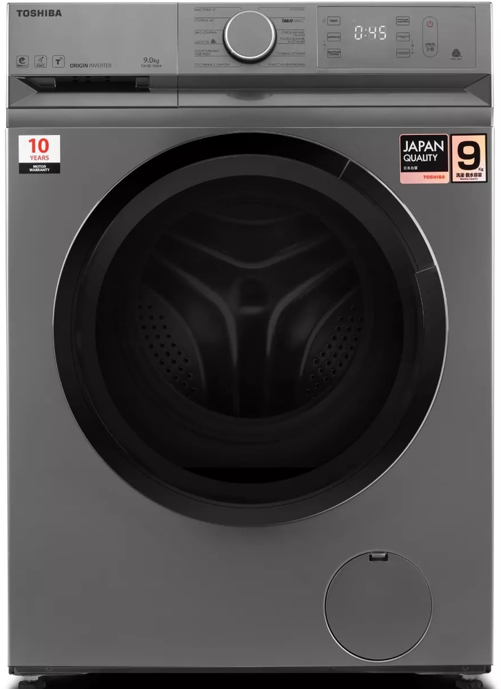 სარეცხი მანქანა Toshiba TW-BL100A4UZ (SS) Washing Machine Silver