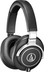 Audio-Technica ATH-M70X Closed-Back Dynamic Professional Studio Monitor Headphones Black