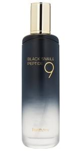 Farmstay Black Snail & Peptide 9 ტონერი 120 მლ