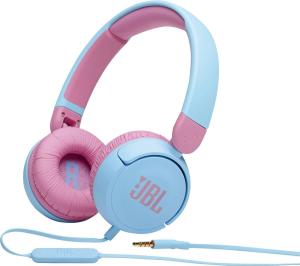 JBL JR310 Corded On-Ear Headphones Blue