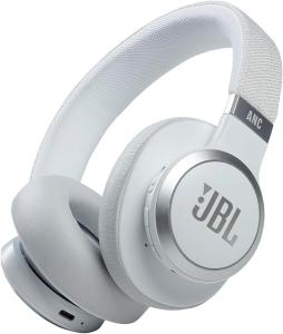 JBL Live 660 BT Noise-Cancelling Bluetooth Headphones White