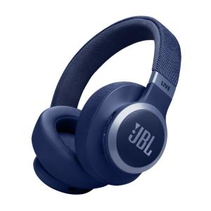 JBL Live 770NC True Adaptive Noise Cancelling Wireless Over-Ear Headphones Blue