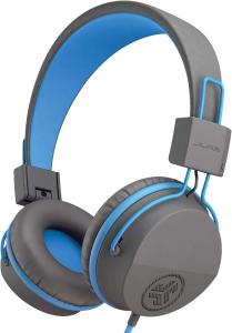 Jlab JBuddies Studio Kids Wired On-Ear Headphones Gray/Blue