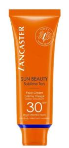 Lancaster Sun Beauty Silky Touch მზისგან დამცავი სახის კრემი SPF 30 50 მლ