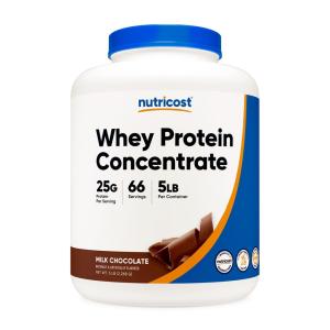 Nutricost, ვეი პროტეინი, 2.268 კგ, Whey Protein Concentrate Powder Milk Chocolate (5 LB)