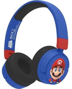 OTL SM1001 Kids Wireless Headphones Super Mario Blue