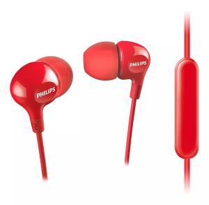 Philips SHE3555RD/00 In-Ear Wired Headphones Red