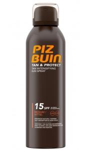 Piz Buin Tan & Protect მზისგან დამცავი სპრეი SPF 15 150 მლ