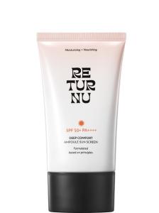 Returnu Deep Comfort სახის მზისგან დამცავი კრემი SPF 50+ 50 მლ