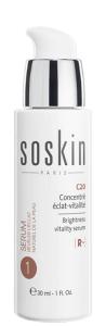 Soskin Brightness Vitality R + სახის შრატი 30 მლ