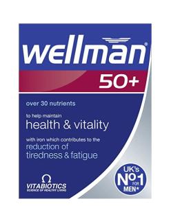 Vitabiotics ველმენი 50+, 30 ტაბლეტი