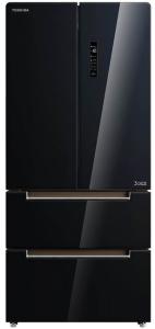 მაცივარი Toshiba GR-RF532WE-PGJ(22) Refrigerator Black