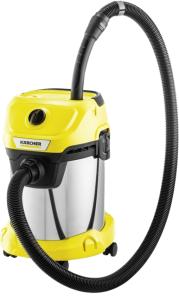 მტვერსასრუტი Karcher WD 3 Premium Vacuum Cleaner Yellow/Silver