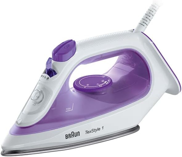 უთო Braun SI1080VI TexStyle 1 Iron White/Purple