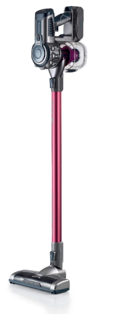 ხელის მტვერსასრუტი Ariete 2758 Cordless Electric Broom With Digital Motor Vacuum Cleaner Lithium Pink