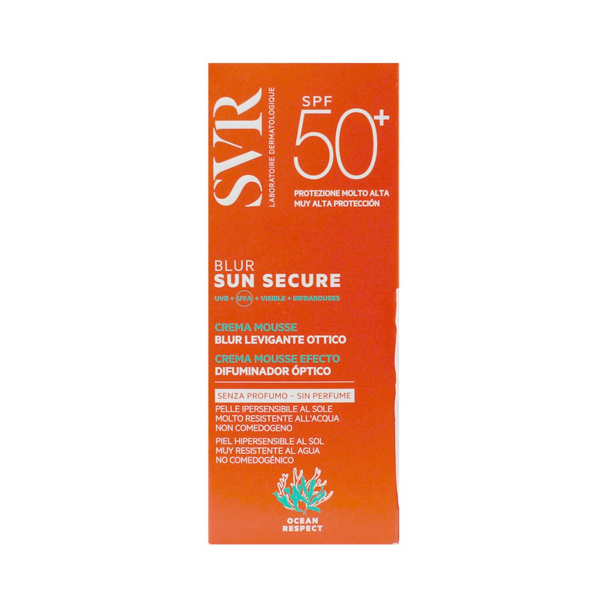 SVR - ესვიერი მზისგან დამცავი Sun Secure Blur პარფიუმის გარეშე SPF50+ 50 მლ 3150