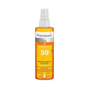 Pharmaceris - ფარმაცერისი მზისგან დამცავი მშრალი ზეთი SPF50+ 9007