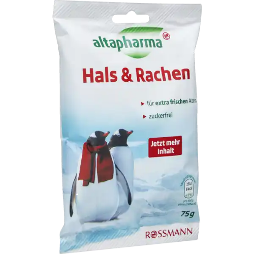 ალტაფარმა-ყელის ტკივილის უშაქრო