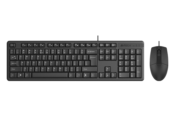 A4tech KR-3330 Normal KB FN Multimedia Set Black