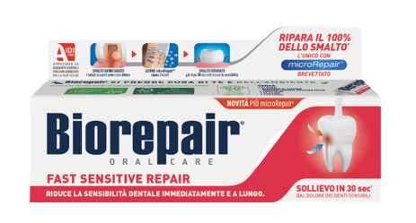 Biorepair Fast Sensitive Repair კბილის პასტა