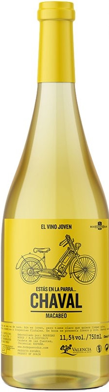 Chaval, მაკაბეო, ღვინო, თეთრი მშრალი.