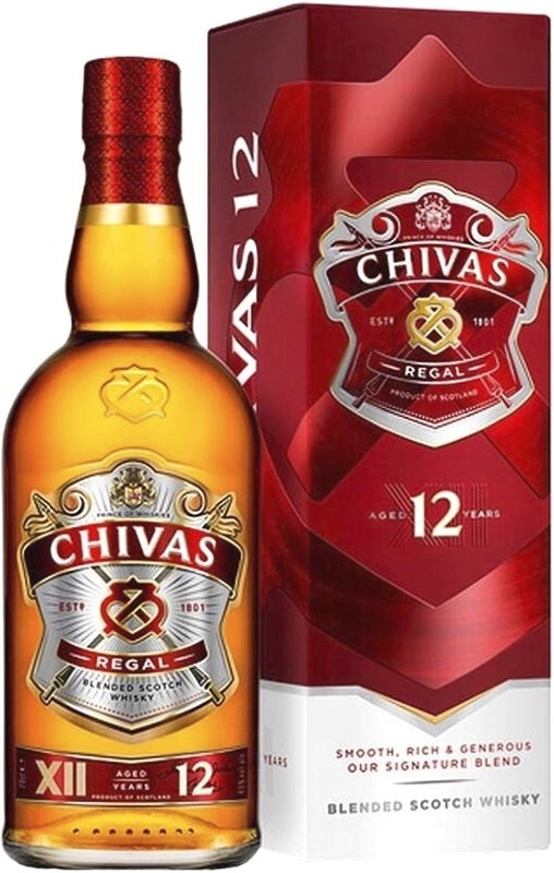 Chivas Regal, შერეული სკოტჩი, 12-წლიანი, 500 მლ.