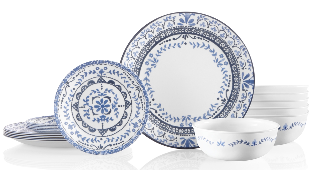 Corelle, სადილის ნაკრები STY R Portofino, 18 ცალი