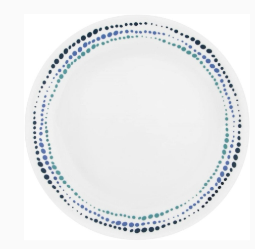 Corelle, სადილის თეფში Ocean Blues, Ø26 სმ