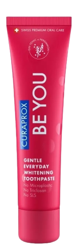 Curaprox Be You Gentle Gin Tonic & Persimmon კბილის პასტა Red 60 მლ