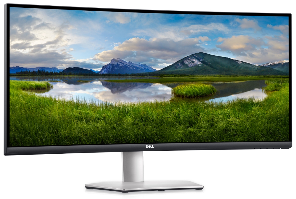 Dell S3422DW 34" FreeSync Curved Monitor Silver