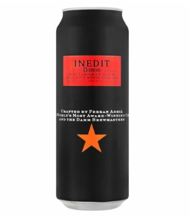 Estrella Damm, Inedit, ბელგიური ელი, 500 მლ.