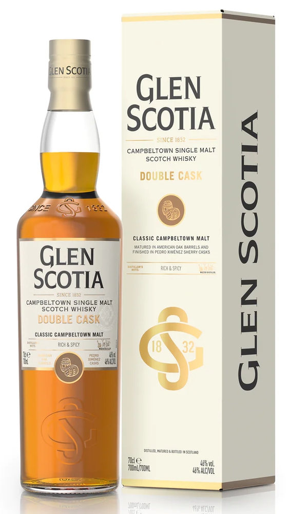 Glen Scotia, Double Cask, ერთალაოიანი ვისკი, 700 მლ.